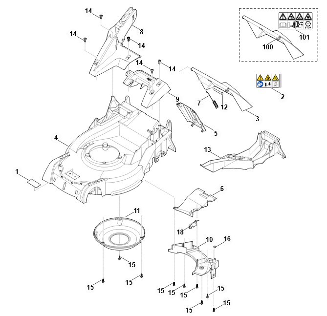 RM 650.0 V -C - Obudowa