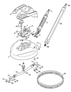 RE 130 PLUS - Urządzenie towarzyszące do czyszczenia RA 101