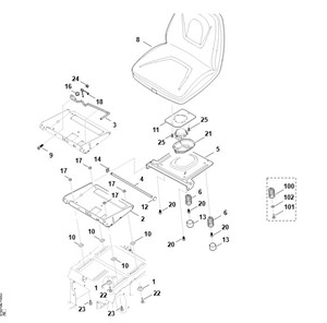 RT 5097.1 -F - siedzenie