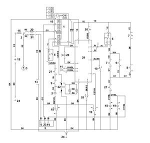 RT 5097.1 Z -P - schemat instalacji elektrycznej