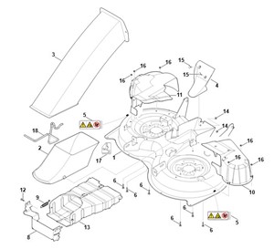 RT 5097.1 Z -L - Obudowa zespołu tnącego