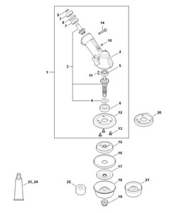 FS 260 - X - Przekładnia FS 260