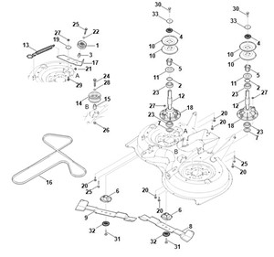 RT 5097.1 Z -M - napęd zespołu tnącego