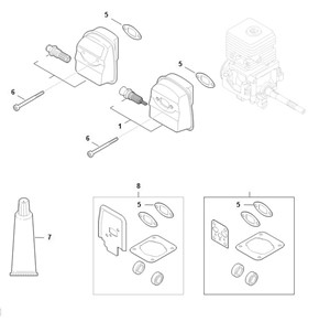 FS 38 - E - Tłumik wydechu spalin