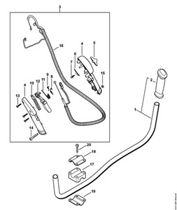 FS 235 -G - Uchwyt dwuręczny