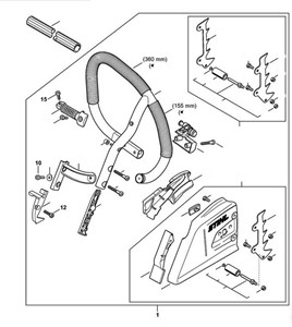 MS 362 - Rurowy uchwyt obwiedniowy