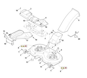RT 6127.1 ZL - L - Obudowa zespołu tnącego