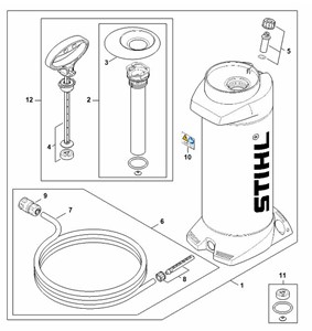 TS 420 -  Ciśnieniowy zbiornik wodny