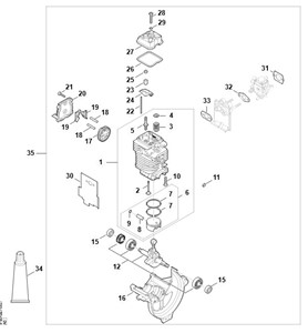 FS 130 - P - Jednostka napędowa Ø 43 mm