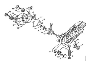 TS 800 - Skrzynia korbowa