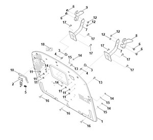 RT 5097.1 Z -G - Ściana tylna