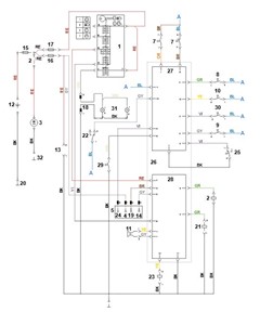 RT 6127.1 ZL -Q - schemat instalacji elektrycznej