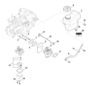 EVC 200.4 (EVC200-0009) - układ paliwowy