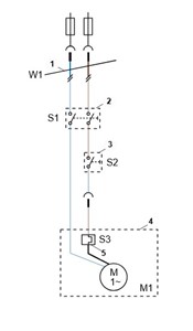 RE 90.0 - schemat instalacji elektrycznej