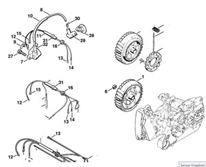 MS 440 - Układ zapłonowy