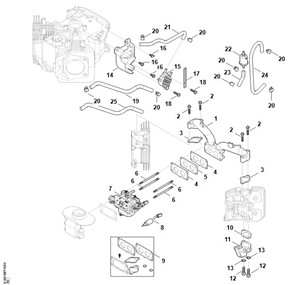 EVC 7000.0 (EVC7000-0001) -H - układ paliwowy
