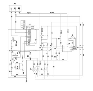RT 4097.1 SX -N - schemat instalacji elektrycznej