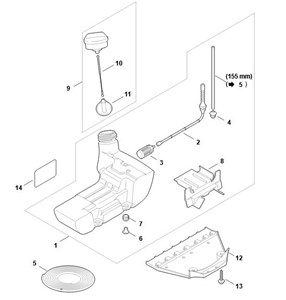 FS 450 - Zbiornik paliwa