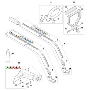 FS 38 2-MIX - AG - FS 38 Wysięgnik, uchwyt ramieniowy