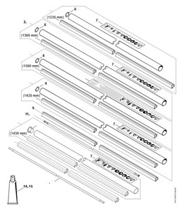 FS 460 C-EM - Wysięgnik