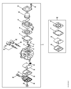 FS 235 - E - Gaźnik 4151-02
