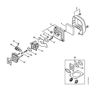 FS 235 - D - Filtr powietrza, kołnierz pośredni