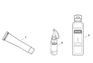 MS 200 T - Materiały pomocnicze i eksploatacyjne