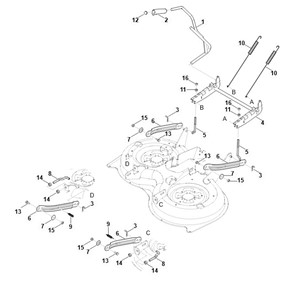 RT 5097.1 Z -K - mechanizm podnoszenia zespołu tnącego