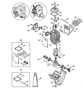 FS 89 -  Jednostka napędowa Ø 38 mm