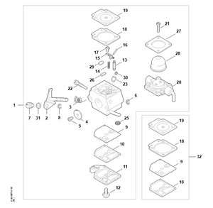 FS 38 - AF - Gaźnik C1Q-S44