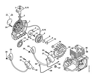 FS 250 - F - Urządzenie rozruchowe, układ zapłonowy ⇥ 809 249 646 (10.2016)