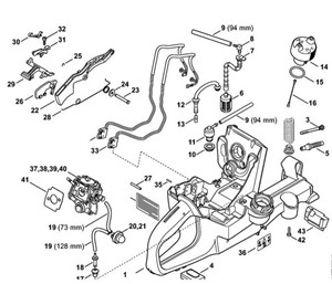 TS 800 - Obudowa zbiornika paliwa