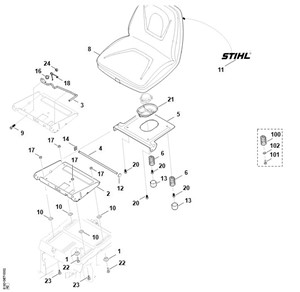 RT 5097.0 Z  - F - siedzenie