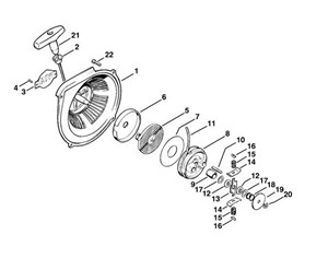 070 - Urządzenie rozruchowe - rygiel cierny ⇥ X 8 953 330 (36.81)