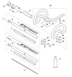 FS 55 R 2-MIX - AH - Wysięgnik FS 55, Uchwyt obwiedniowy