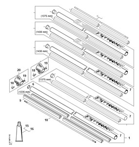 FS 260 - P - Wysięgnik