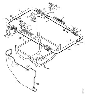BT 131 -M - Uchwyt rurowy