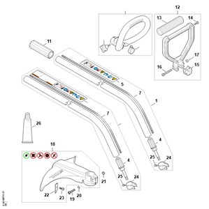 FS 38 - AG - FS 38 Wysięgnik, uchwyt ramieniowy