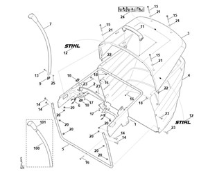 RT 5097.1 -N - kosz na trawę