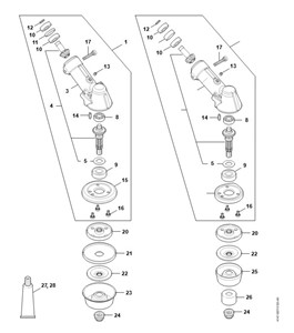 FS 460 C-EM - Przekładnia