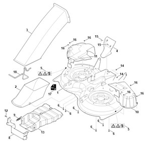 RT 5097.0 Z  - L - Obudowa zespołu tnącego