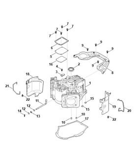 EVC 8000.0 (EVC8000-0001) - E - Skrzynia korbowa