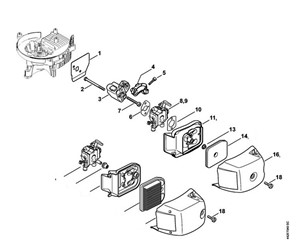 HS 81 R -Filtr powietrza