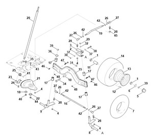 RT 5112.1 Z -E - Układ kierowniczy, koło przednie