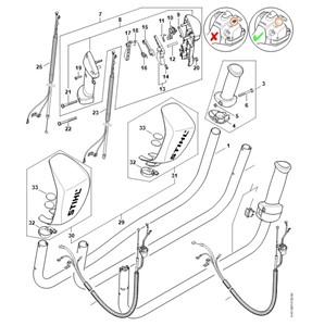 FS 460 C-EM - Uchwyt dwuręczny