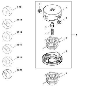 Głowica kosząca AutoCut 25-2