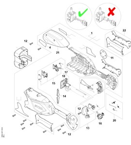 HLA 86 - Korpus rękojeści, Osłona ⇥ 443381483