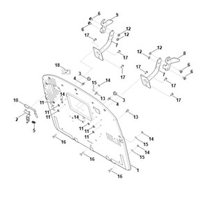 RT 6127.1 ZL -G - Ściana tylna