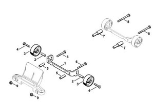 TS 800 - Zestaw towarzyszący kół
