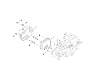 EVC 200.4 (EVC200-0009) - Tłumik wydechu spalin